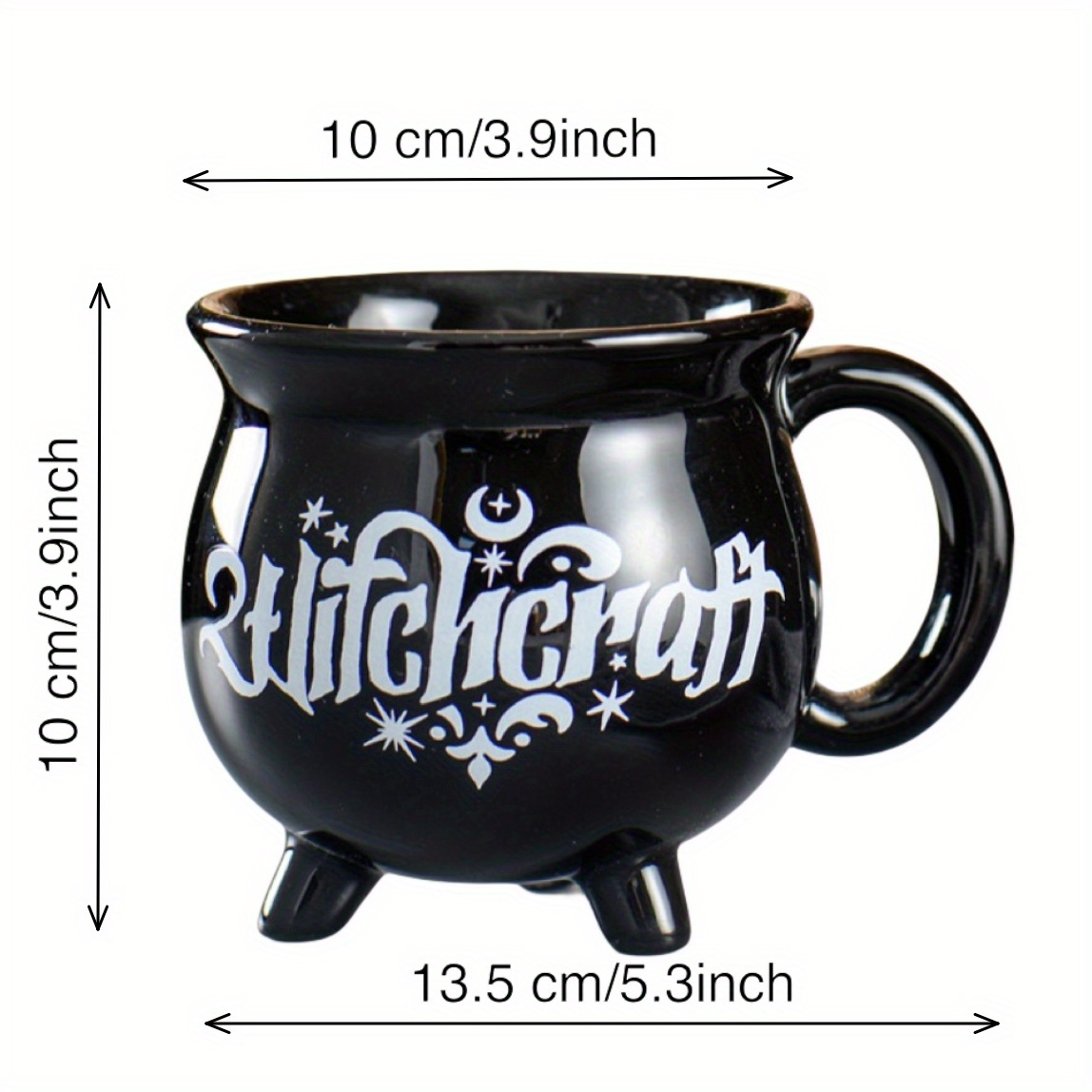 Pacific Giftware 32oz Witch's Brew Cauldron Coffee Mug Halloween Soup Cup -  www.