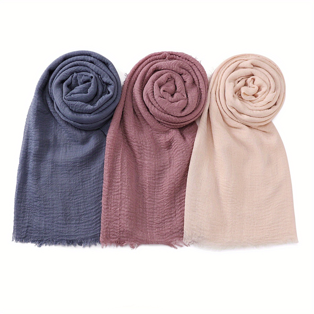 Pleated hijab sale scarf