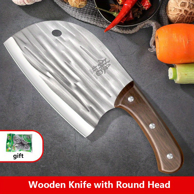 Kitchen Knife Forging And Cutting Dual Purpose Knife Round Head