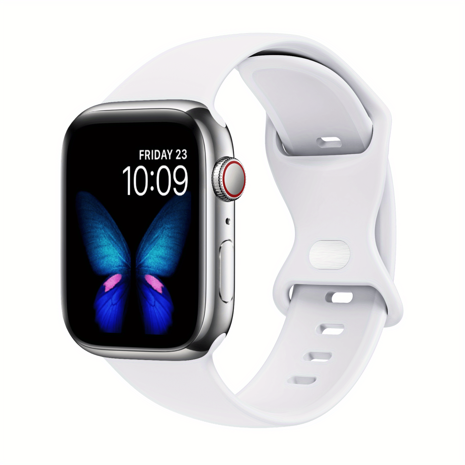 Series 9 Apple Watch Band Series 41mm 45mm 49mm Ultra Silver
