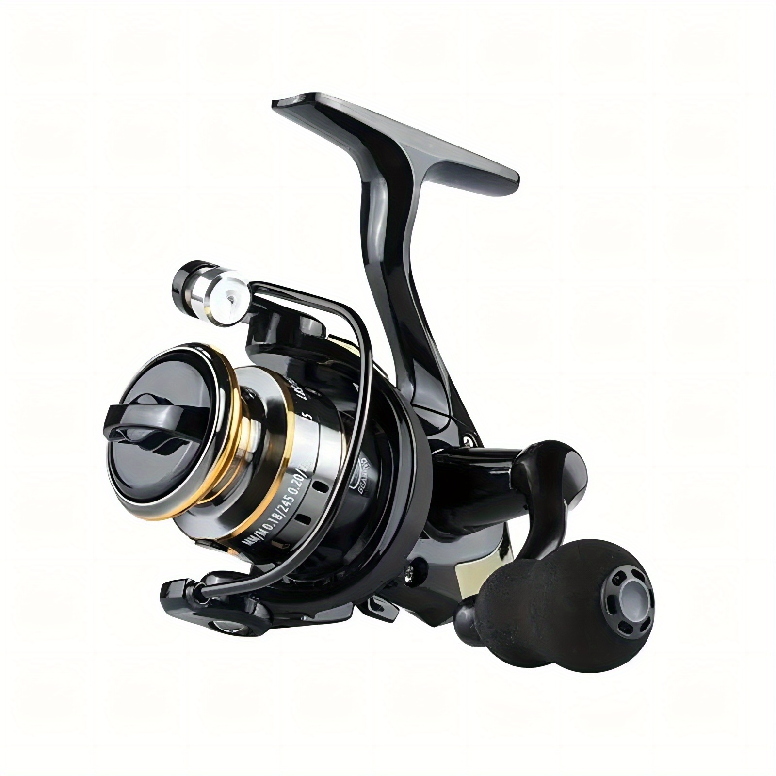  Fishing Reel,Open Face Fishing Reel,Ultra Smooth Powerful Spinning  Reel with 5.2:1 Gear Ratio,CNC Alloy Wire Cup,Reversible Handle for  Freshwater Saltwater (HB5000) : Sports & Outdoors