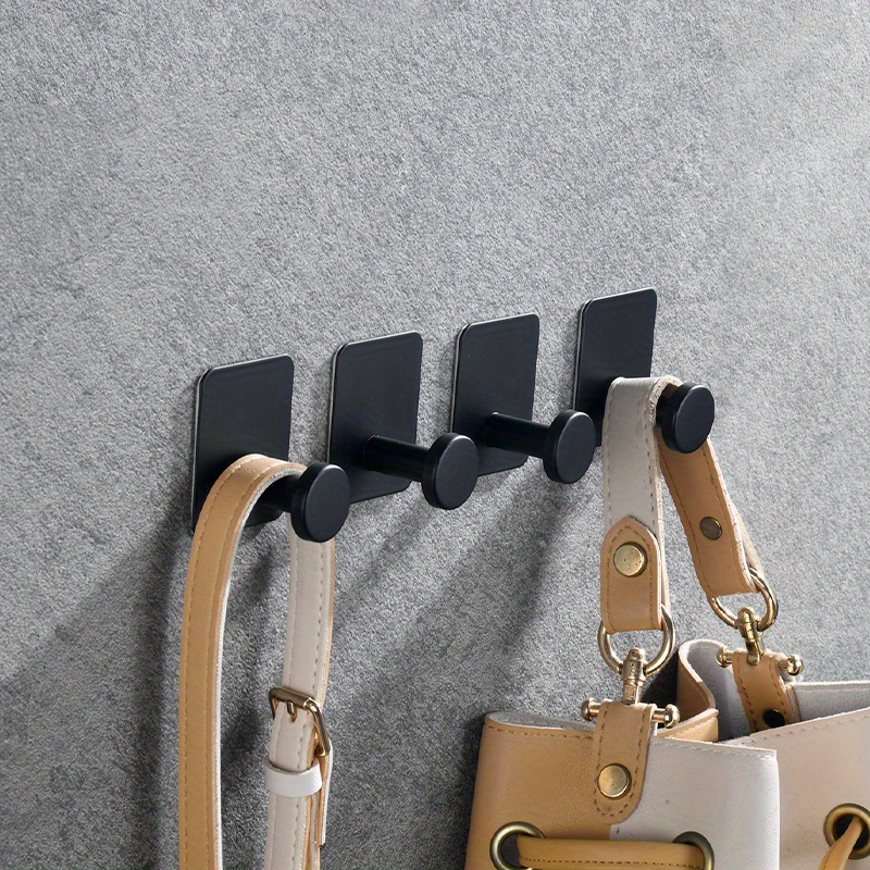 Stainless Steel Self Adhesive Hook Heavy Duty Wall Hooks - Temu New Zealand