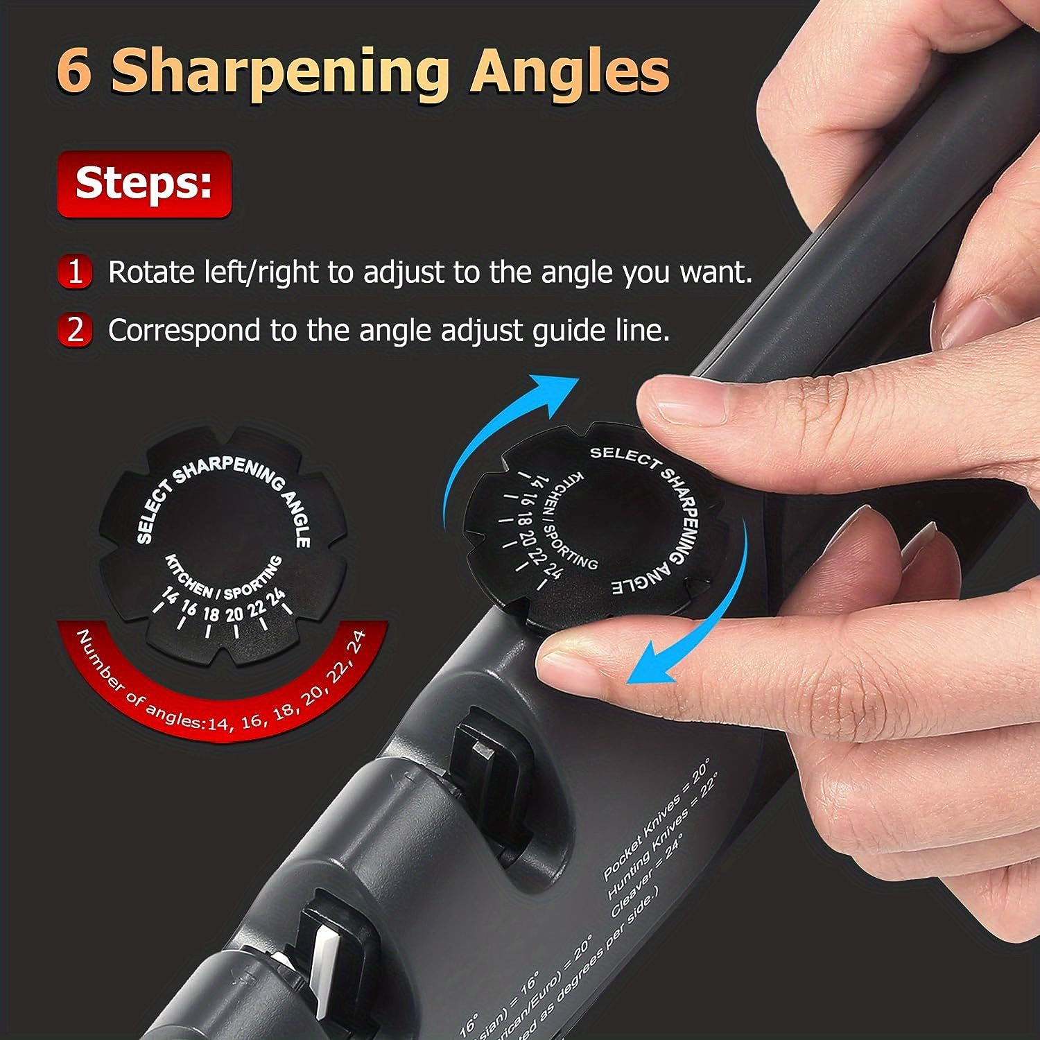 Knife & Tool Sharpening From Basics for Beginners to Advanced Methods –  Tagged Angle guide – ProSharpeningSupply