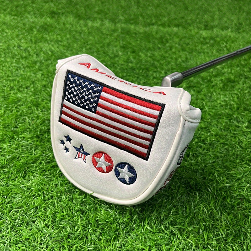 New Usa Large Mallet Putter Head Cover Closure Temu United