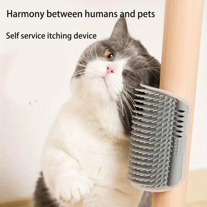 Groom Cat Brush Soft Comb Wall Corner Temu United Kingdom