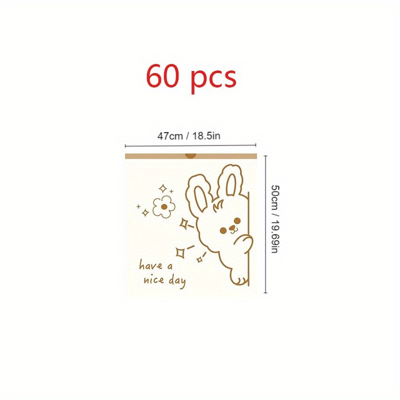 4gal Cartoon Bunny Trash Bags Hefty Small - Temu