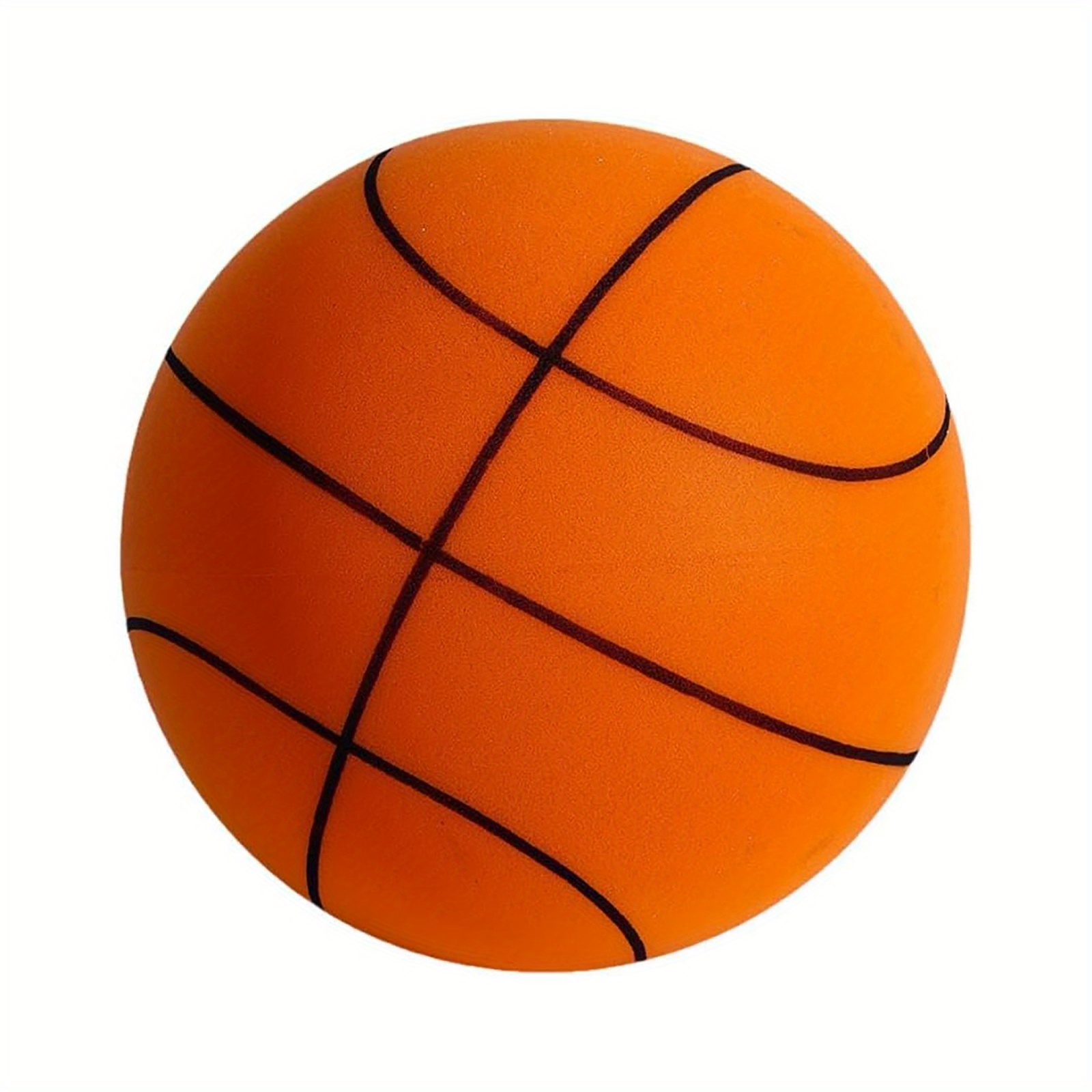 Basketball silencieux, ballon en mousse haute densité non revêtu