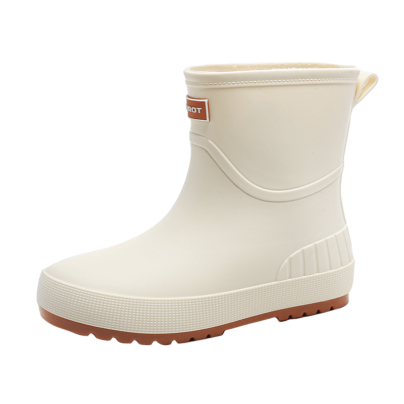 Women's Personality Non slip Ankle Rain Boots Rubber Fishing - Temu Canada