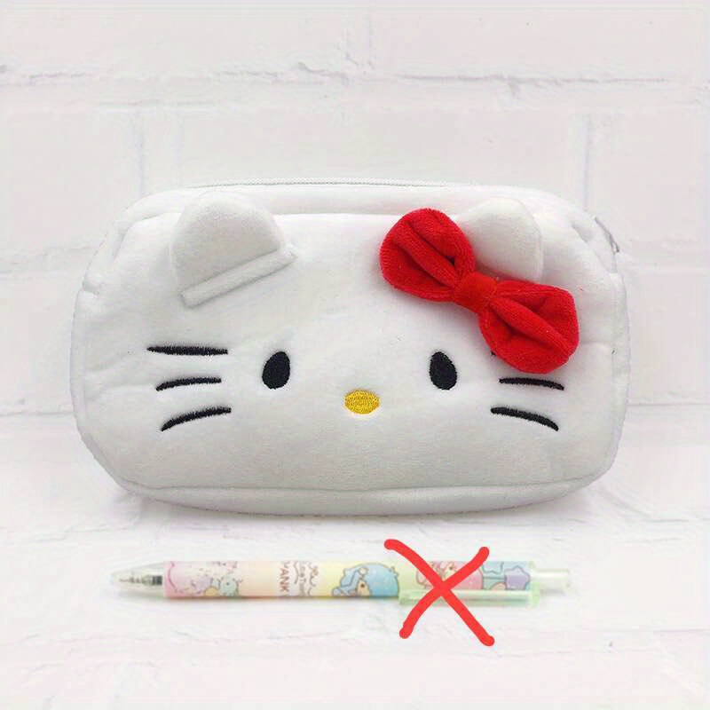 Hello Kitty Kuromi Cartoon Cute Student Pencil Box - Temu