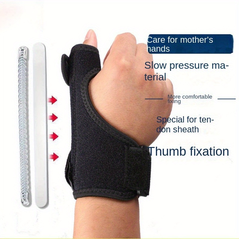 Medical Wrist Thumb Hand Support Protector Steel Splint - Temu