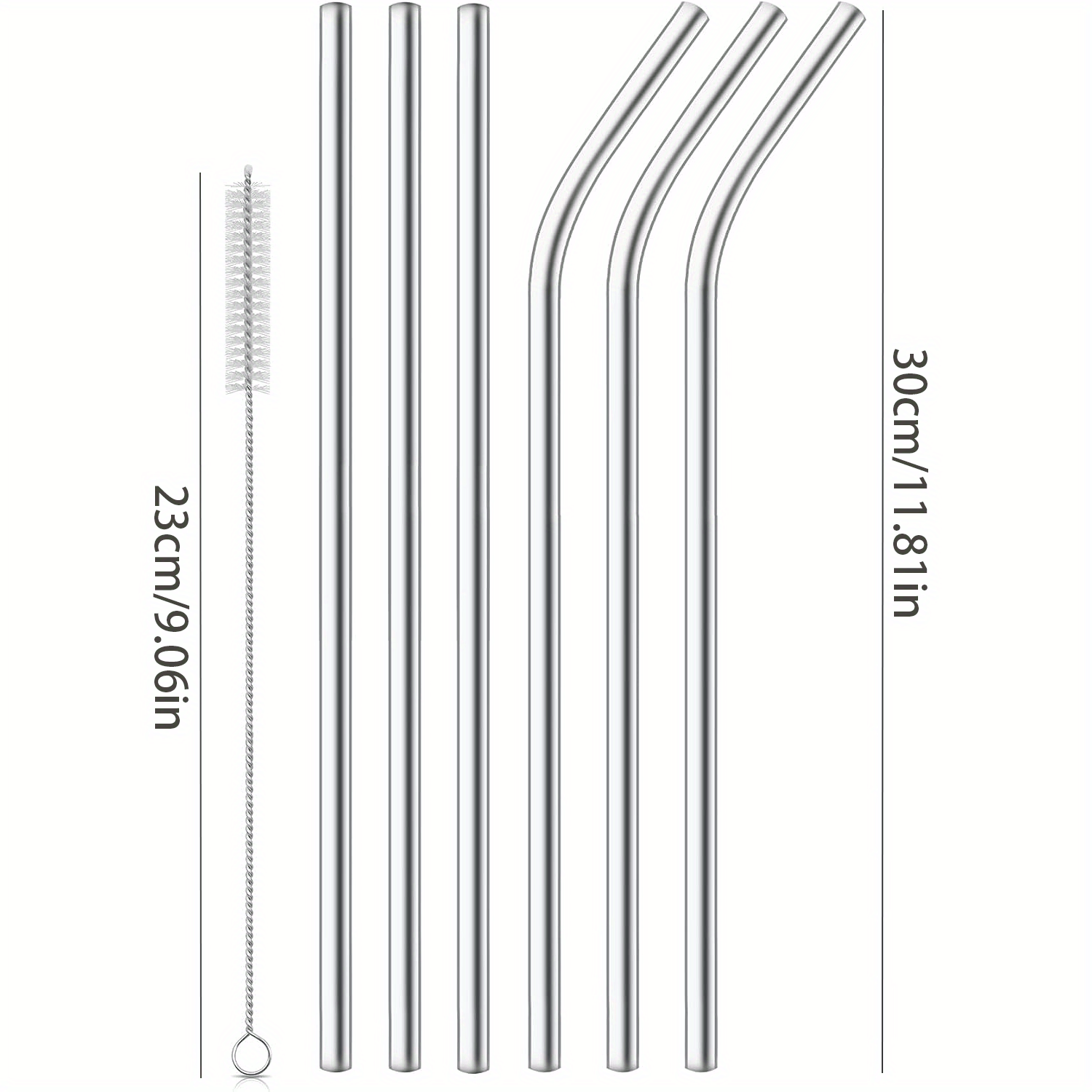 Stainless Steel Replacement Straws for Stanley Adventure Travel