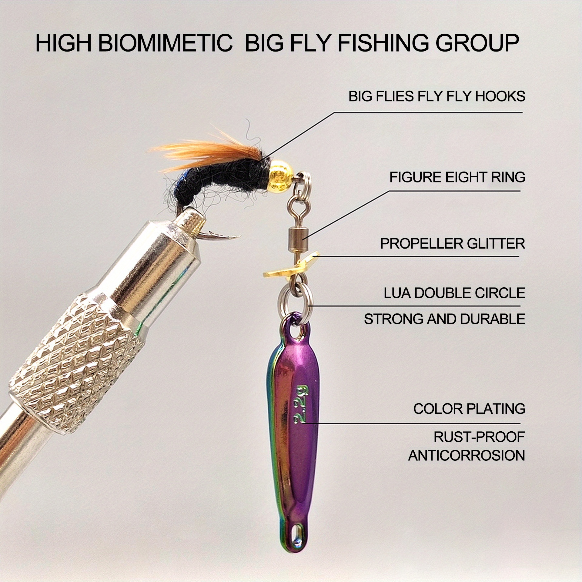 Bionic Insect Sequin Spinner Bait Artificial Hard Dry - Temu Austria