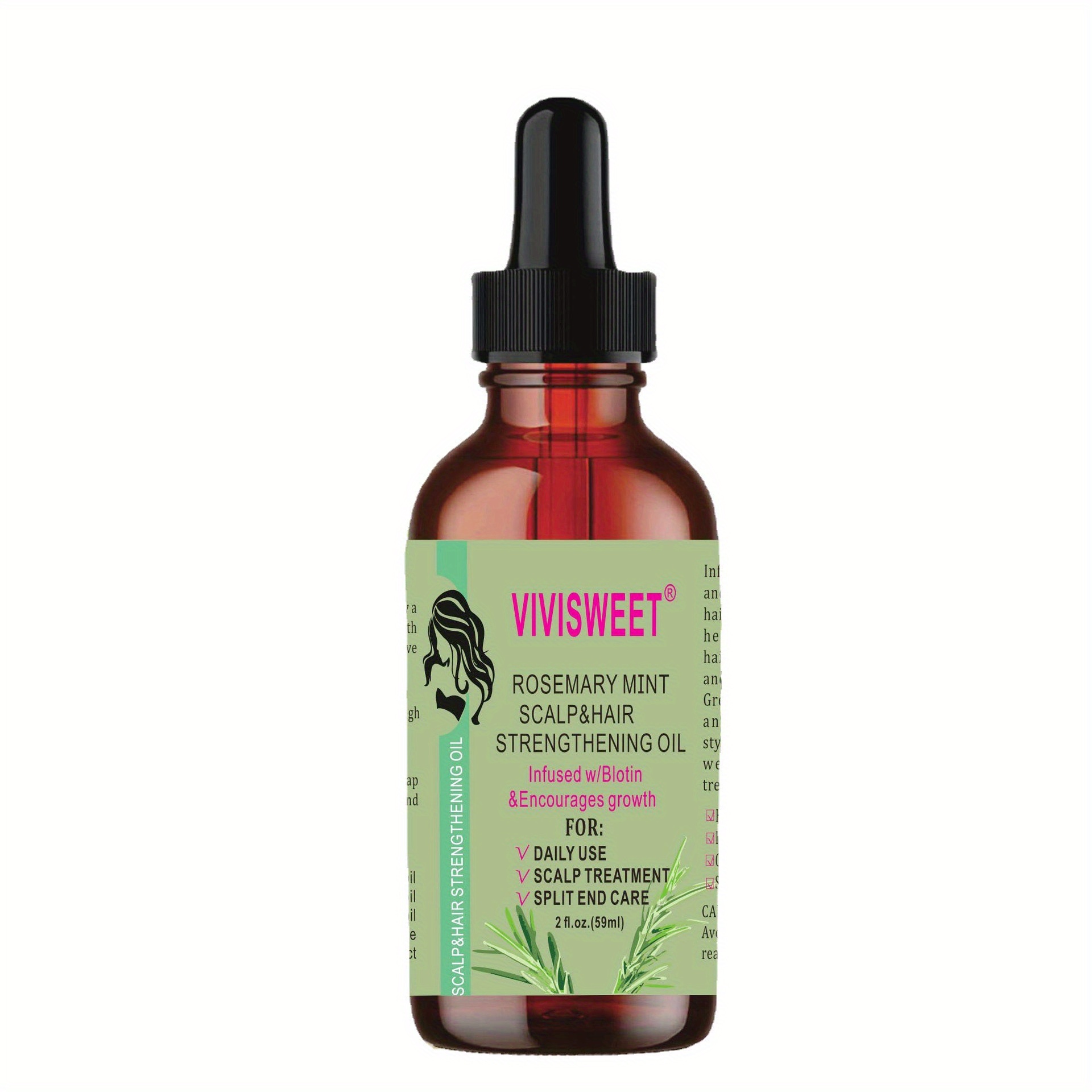 Mielle Organics Rosemary Mint Scalp & Hair Strengthening Oil (2pcs