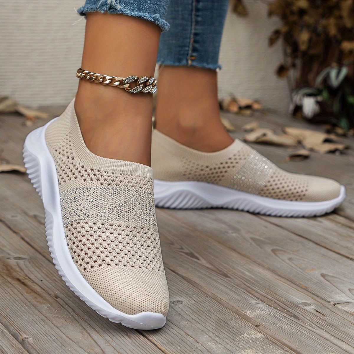 Mesh slip 2025 outdoor shoes