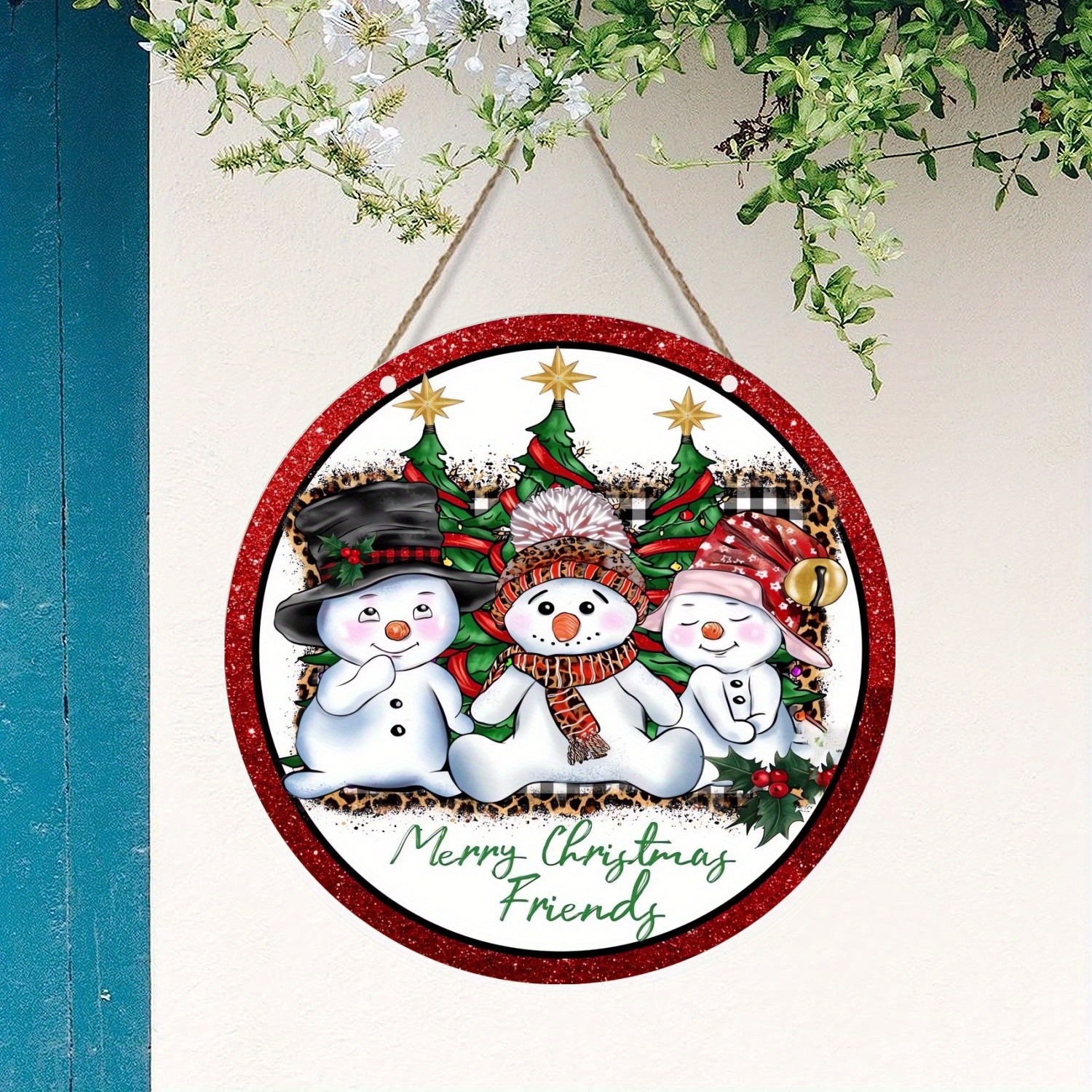 Merry & Bright Snowman Wood Wall Decor – Something Beautiful Cafe