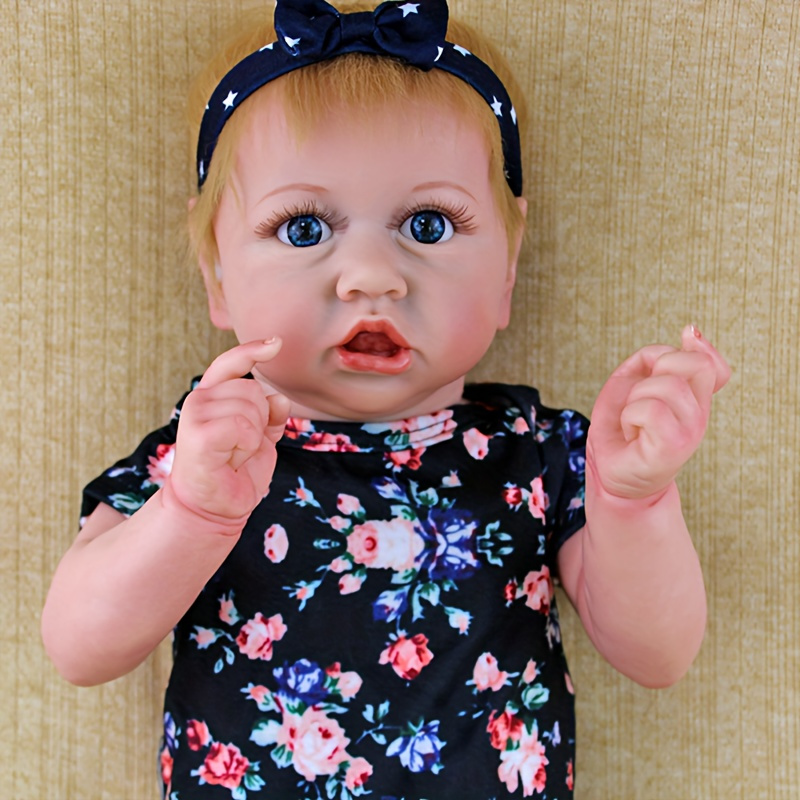 Lifelike Pure Rubber Body Washable Reborn Doll Pure Handmade Temu