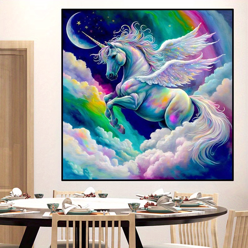 Fantasy Unicorn Canvas Paint Art Kit