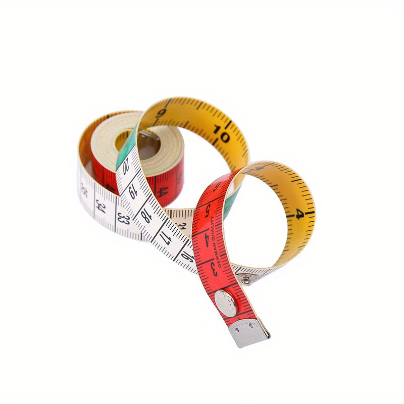  3m/120 Tape Measure Body Measuring Tape for Body Cloth Tape  Measure for Sewing Fabric Tailors Medical Measurements Tape Dual Sided  Leather Tape Measure Retractable (Black+Red)