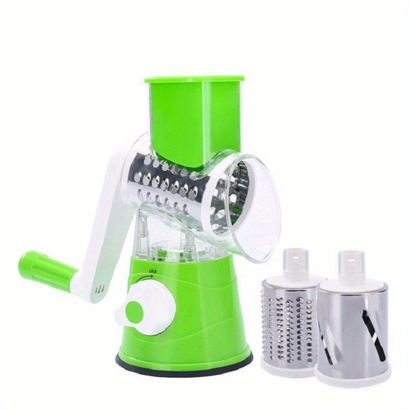 Tablettop Drum Grater Manual Vegetable Cutter