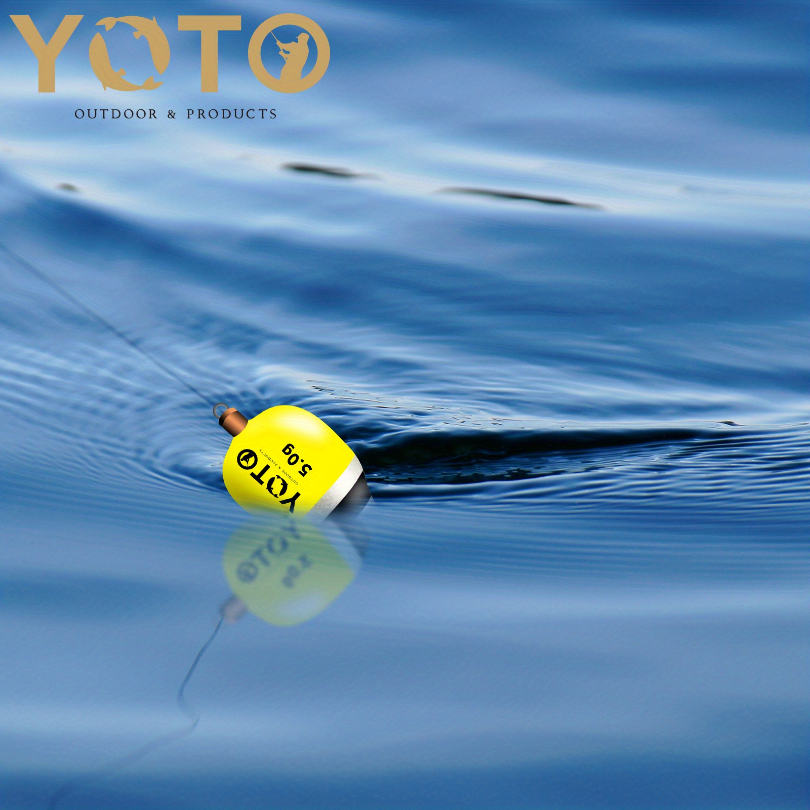 Yoto Fishing Float, 3g 4g 5g Sliding Float, Self Weighting Trout Float with  Glow in the Dark Stick and Bobber Stops(3g*3) : : Sports &  Outdoors