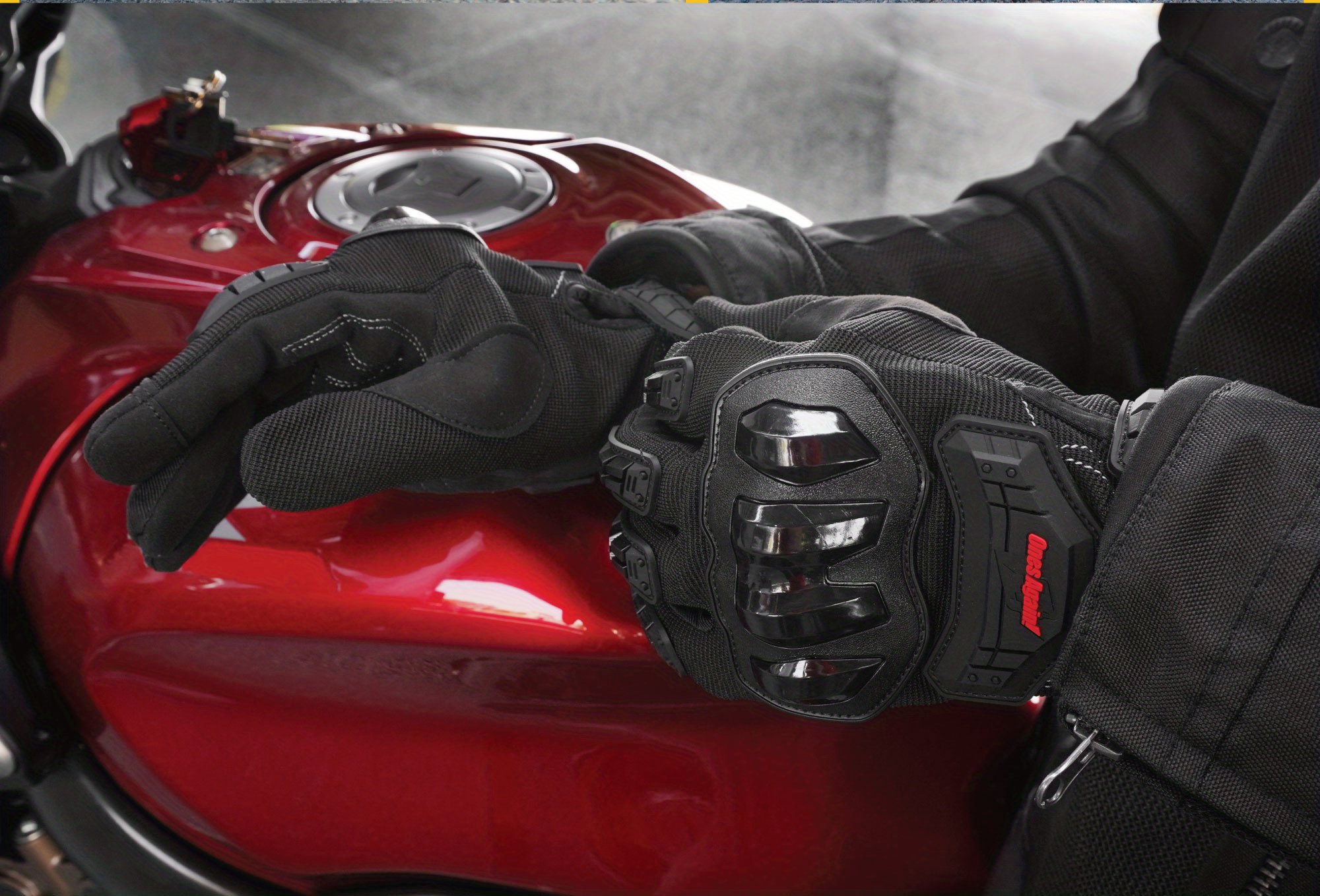 Guantes de moto para hombre, Scooter