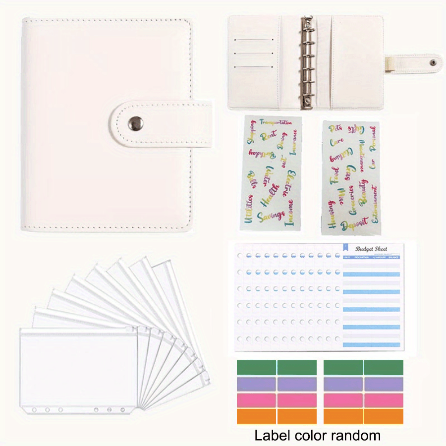Budget Binder (Cash Envelope Method) - B6 size to fit in your