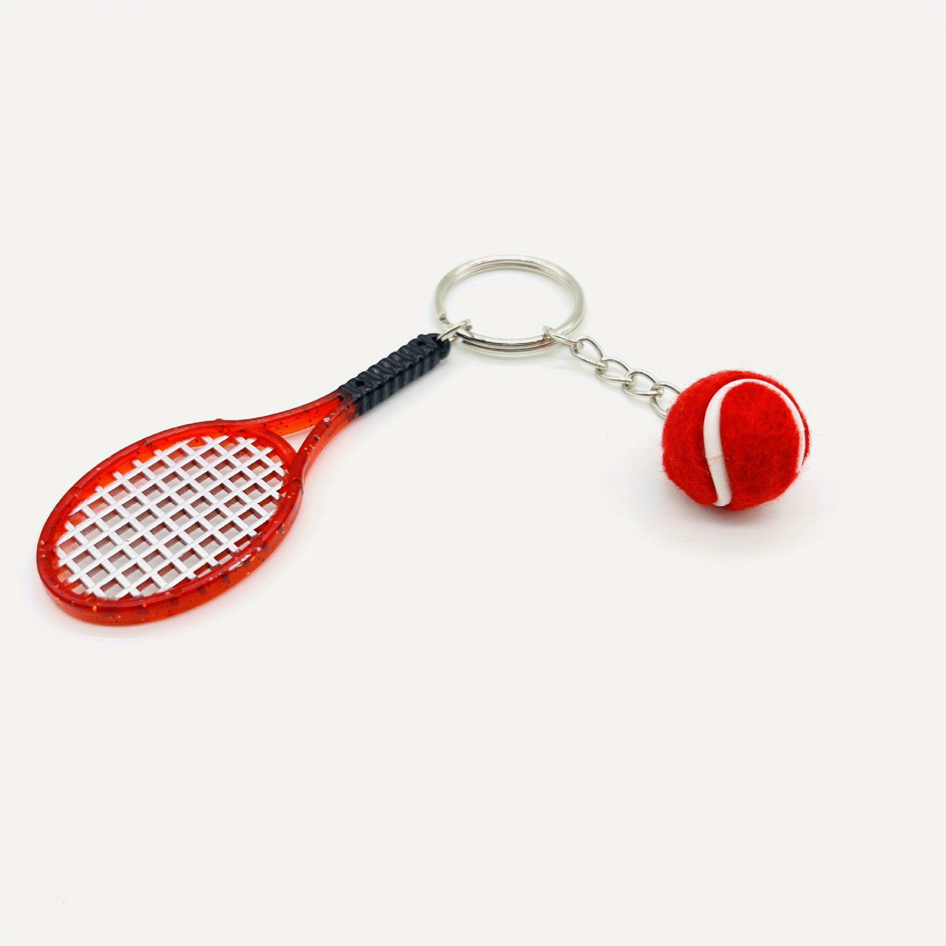 Portachiavi Mini Simulazione Tennis Portachiavi Racchetta In