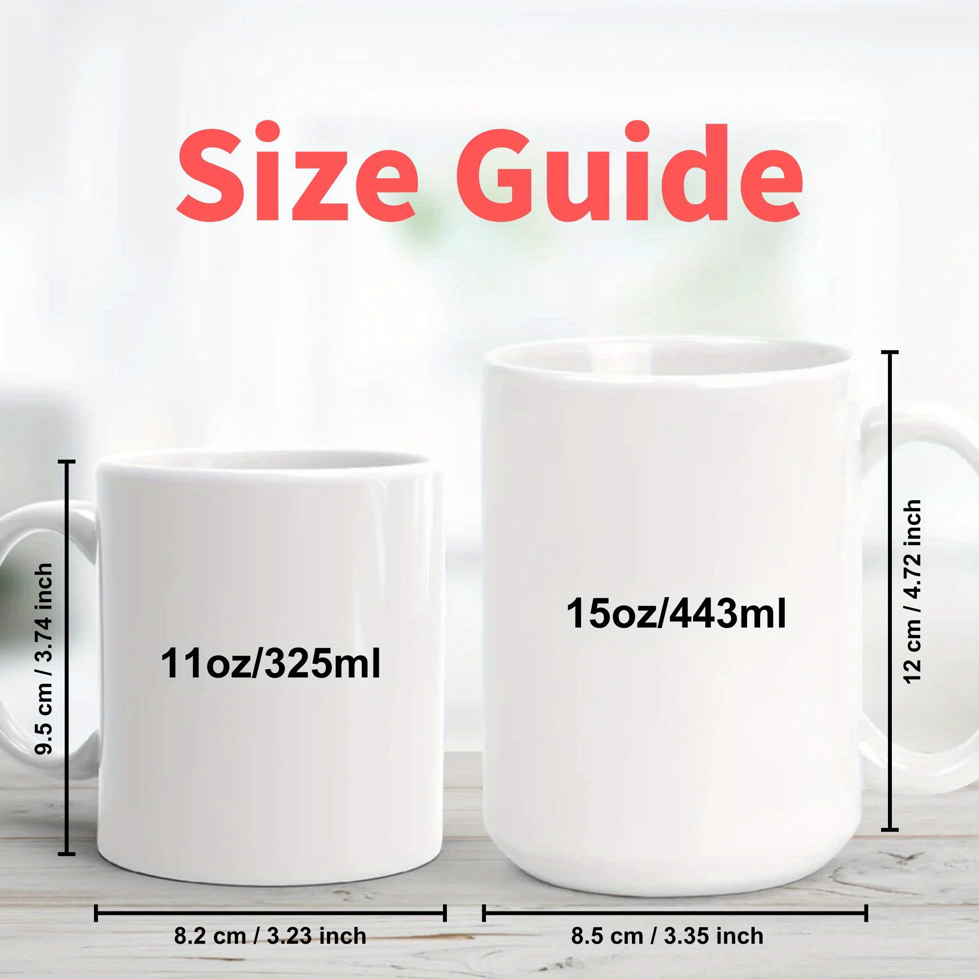 What Size Logo Mug Should I Buy? Coffee Mug Sizes Explained