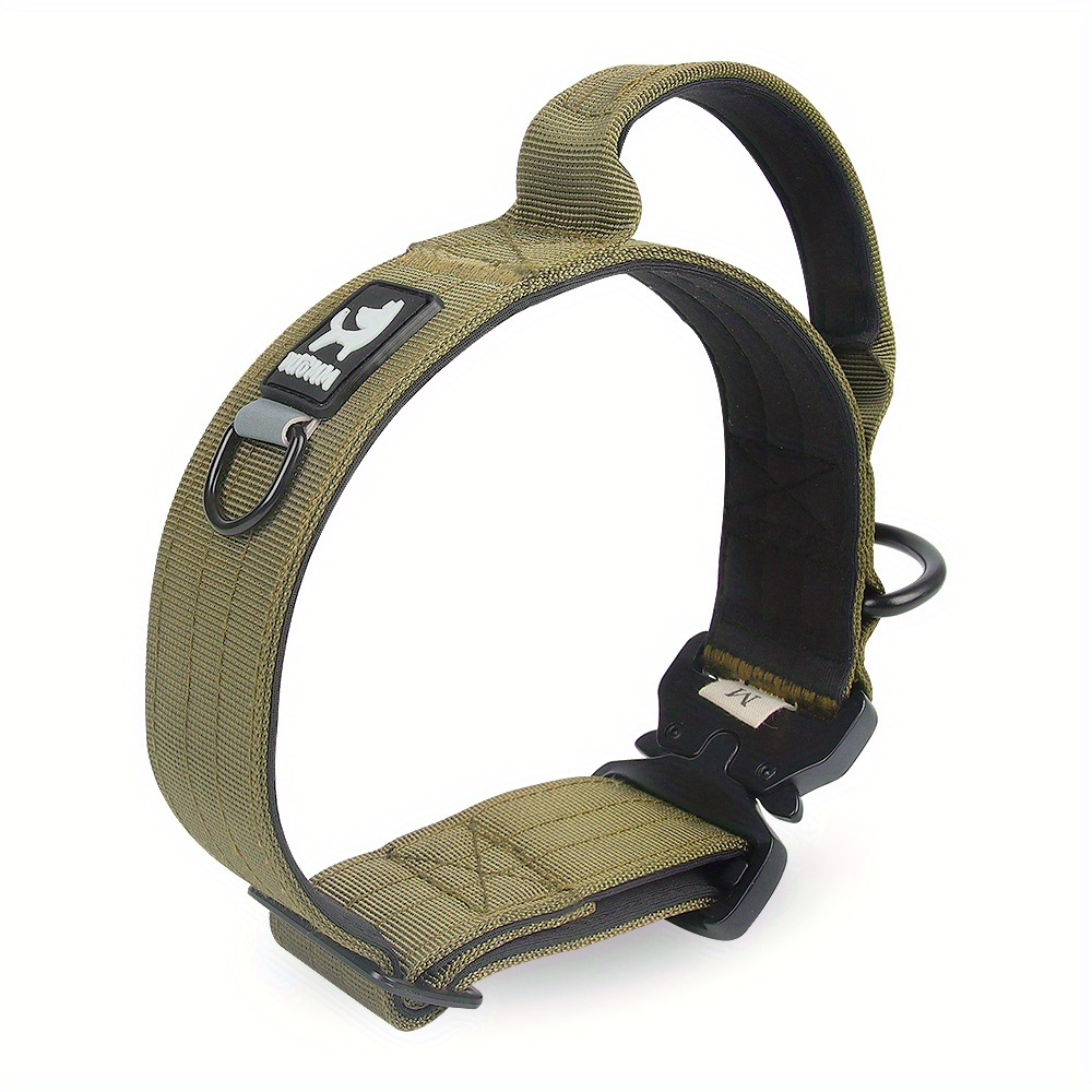Service Dog Collars Tactical Dog Collar Training for Medium Large Dogs  Adjustable – the best products in the Joom Geek online store