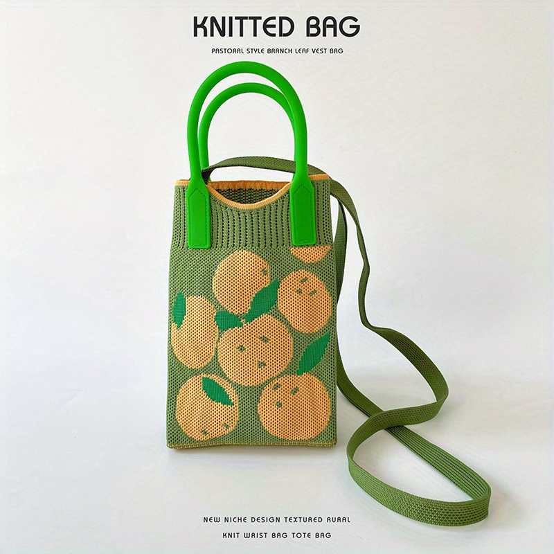 Is That The New Kawaii Green Messenger Bag Cartoon Design Cute ??
