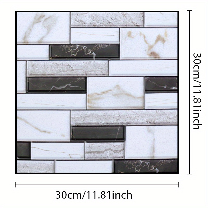 3d Stone Peel Stick Wall Tiles Stickers Faux Stone Wall - Temu