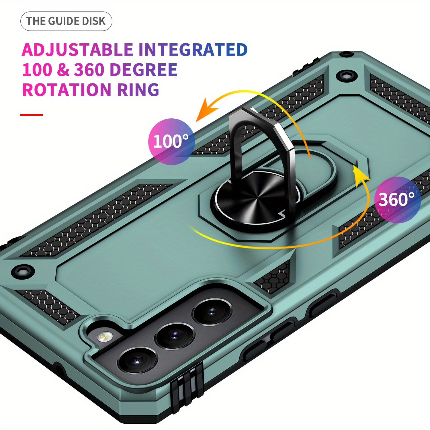 Funda Galaxy S22 Anillo Magnético Soporte - Temu