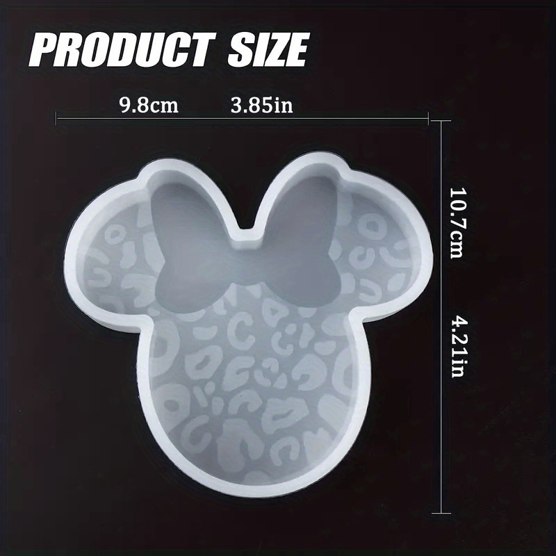 Create Unique Car Freshies With This Leopard Mouse Silicone - Temu