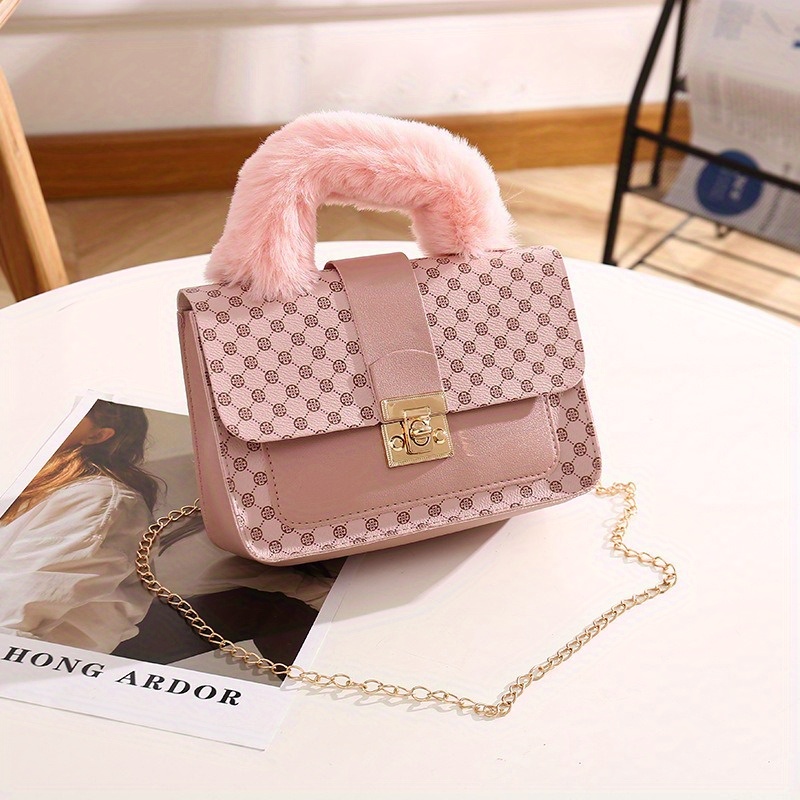 New Dazzling Laser Mini Cute Chain Lipstick Bag Makeup Small Square Bag  Fashion Personality Shoulder Crossbody Bag Coin Pouch