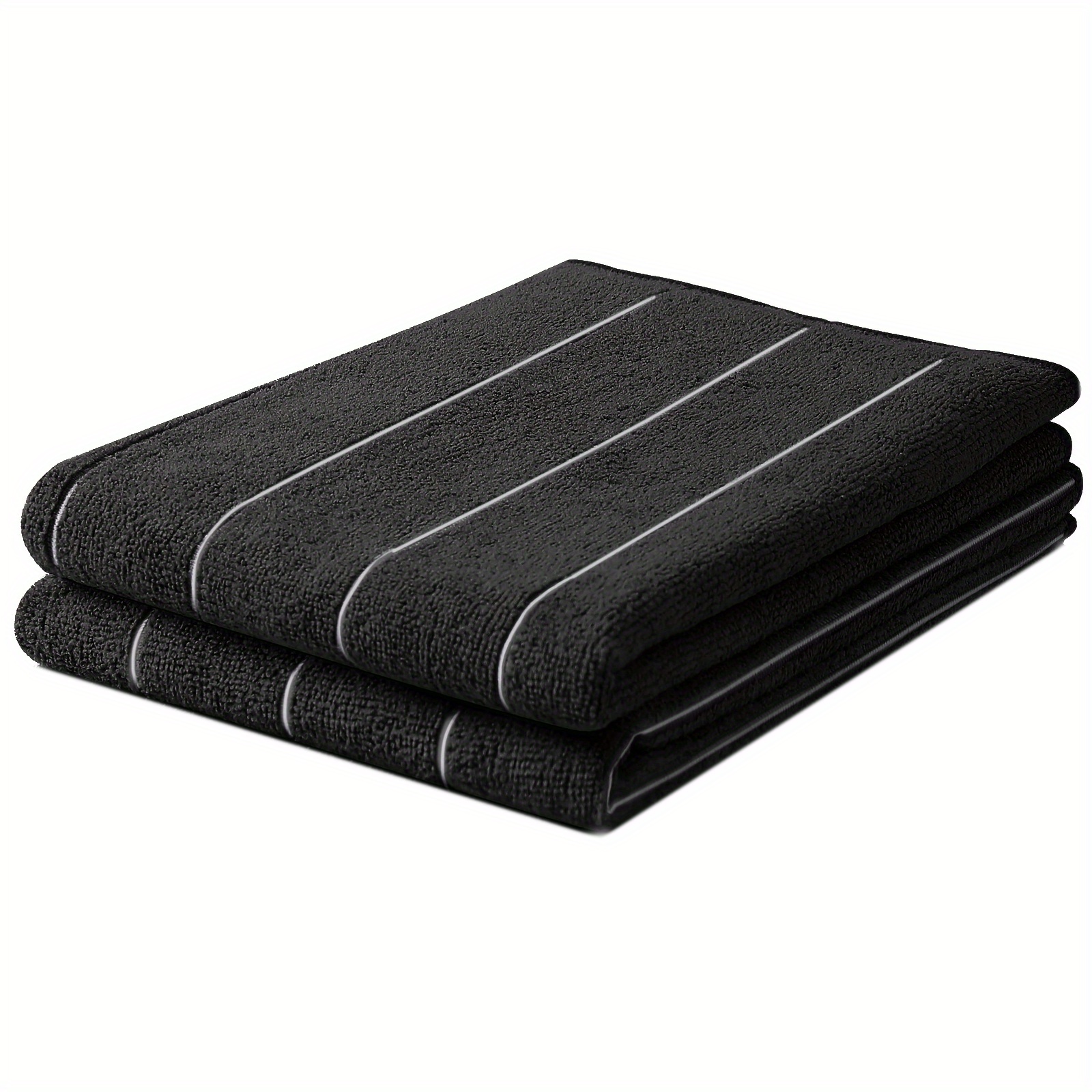 Extra Wide Strip Dish Cloths, Microfiber Cleaning Cloth For Home, Black  Thickened Cleaning Towels For Housekeeping, Reusable And Lint Free Cloth  Towels For Car, Home Kitchen Supplies - Temu