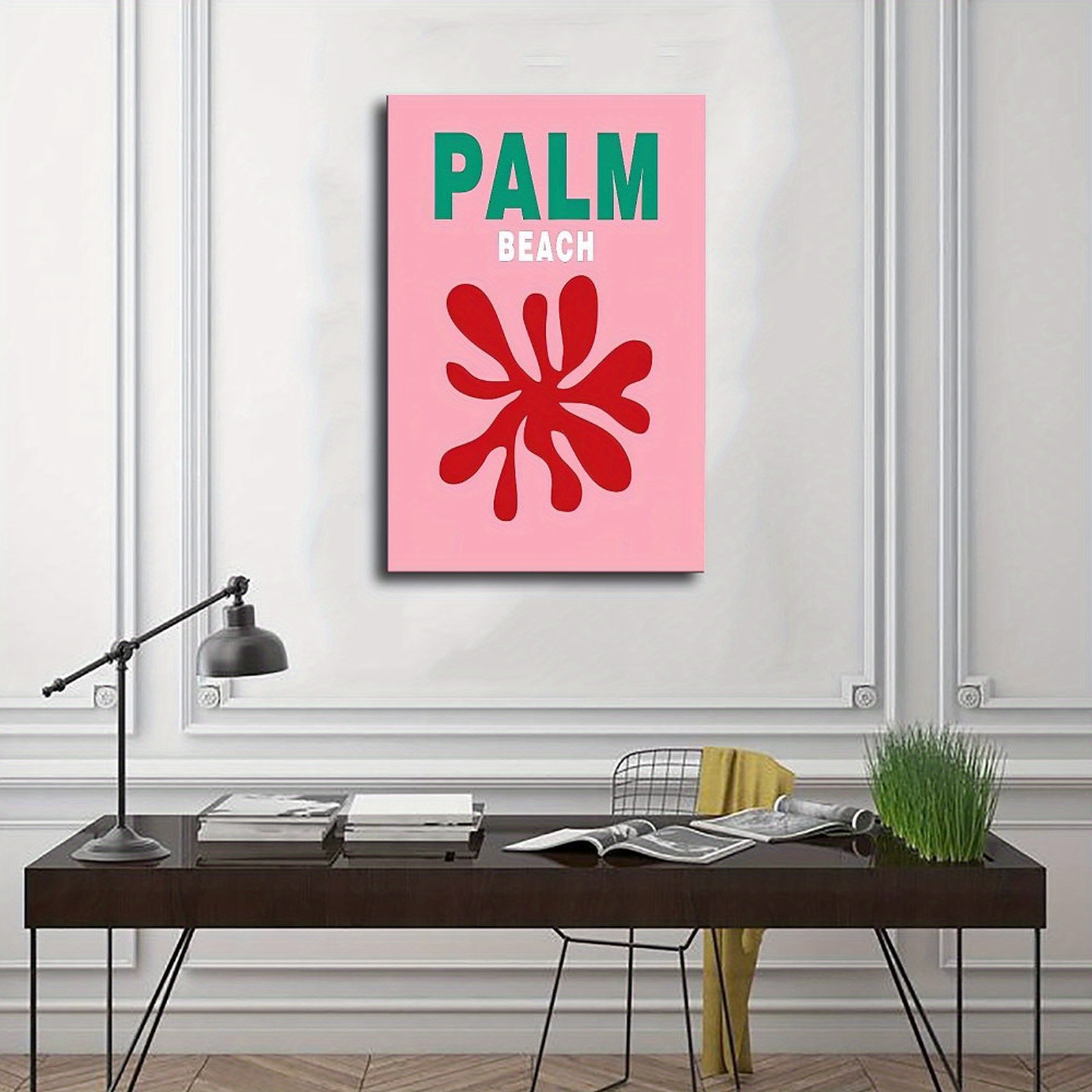 Haus and Hues Pink Poster Preppy Wall Art - Cute Posters for Room
