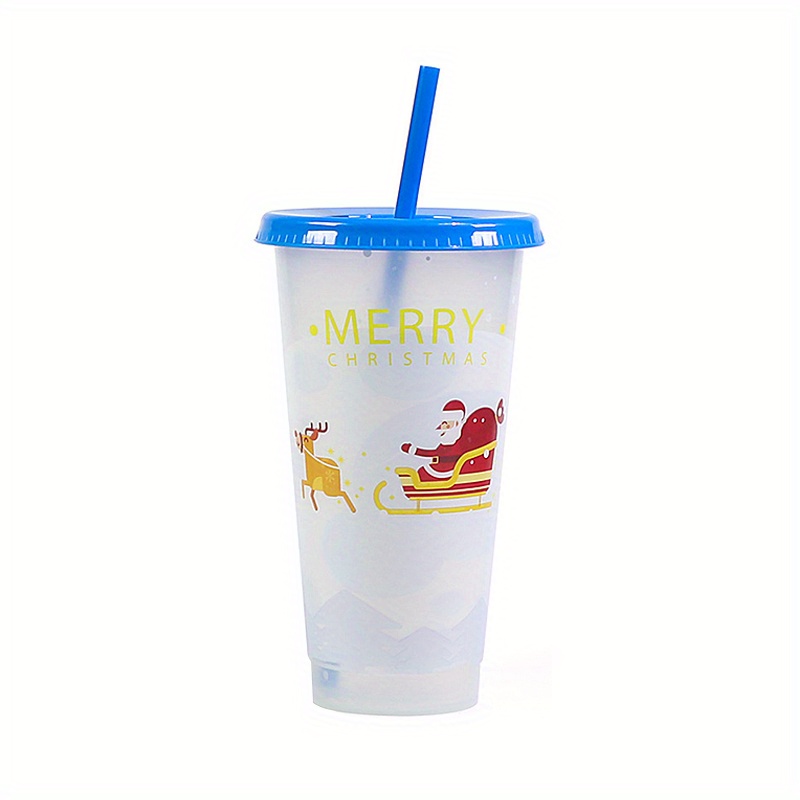 Color Changing Tumbler With Lids And Straws Reusable Water - Temu