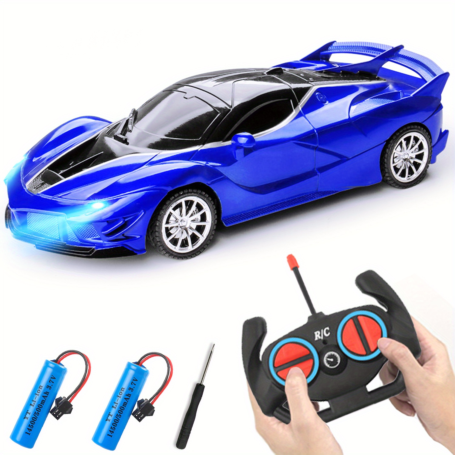 Tapez G-Simulation de voiture de sport télécommandée sans fil Four Pass  pour enfants, modèle 1:16, jouets pou