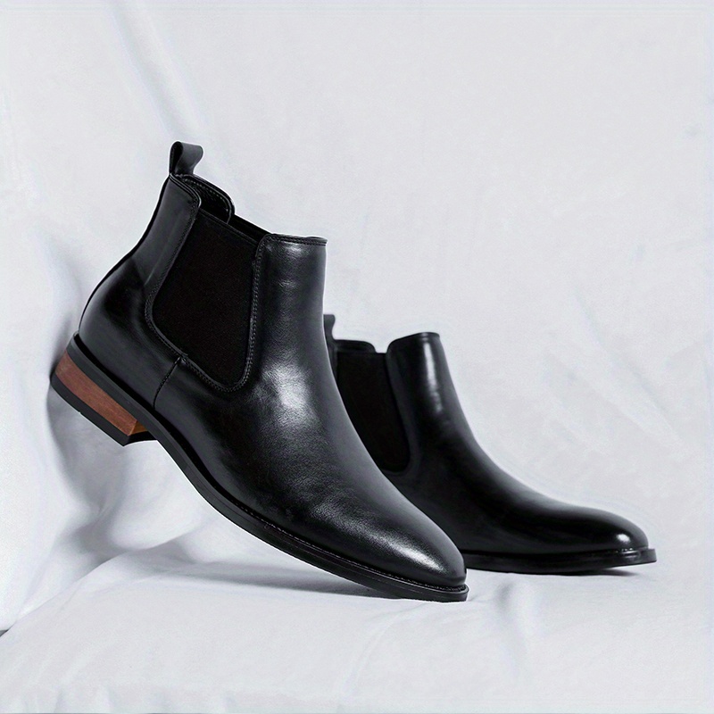 Pointed toe boots mens best sale