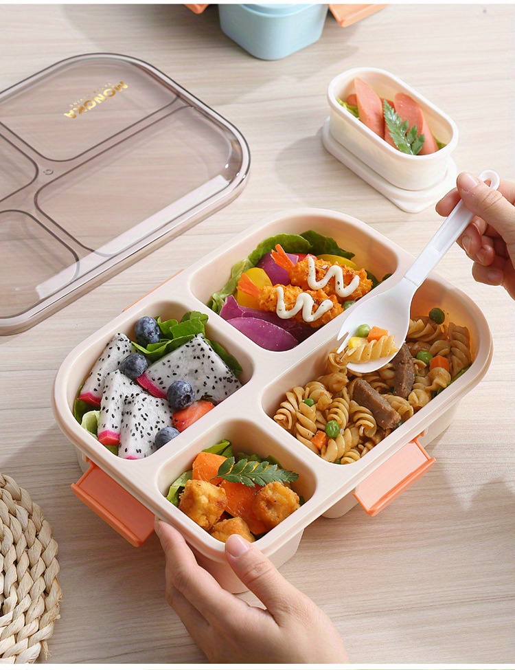 Portable Lunch Box, Bento Box, Bpa Free Picnic Food Container, Sealed Salad  Box, Microwavable Bento Box, For Teenagers And Workers At School, Canteen,  Back School, For Camping Picnic And Beach, Home Kitchen