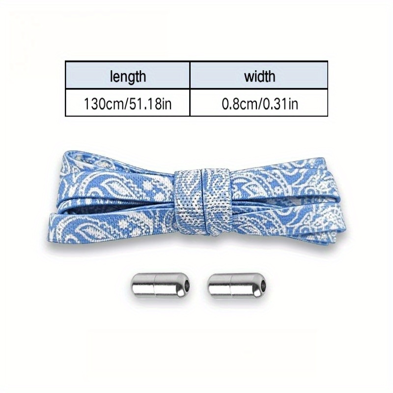 1Pair Lazy Shoe Laces Buckle, No Tie High Stretch Elastic Shoelaces, Adults, Easy To Wear And Release