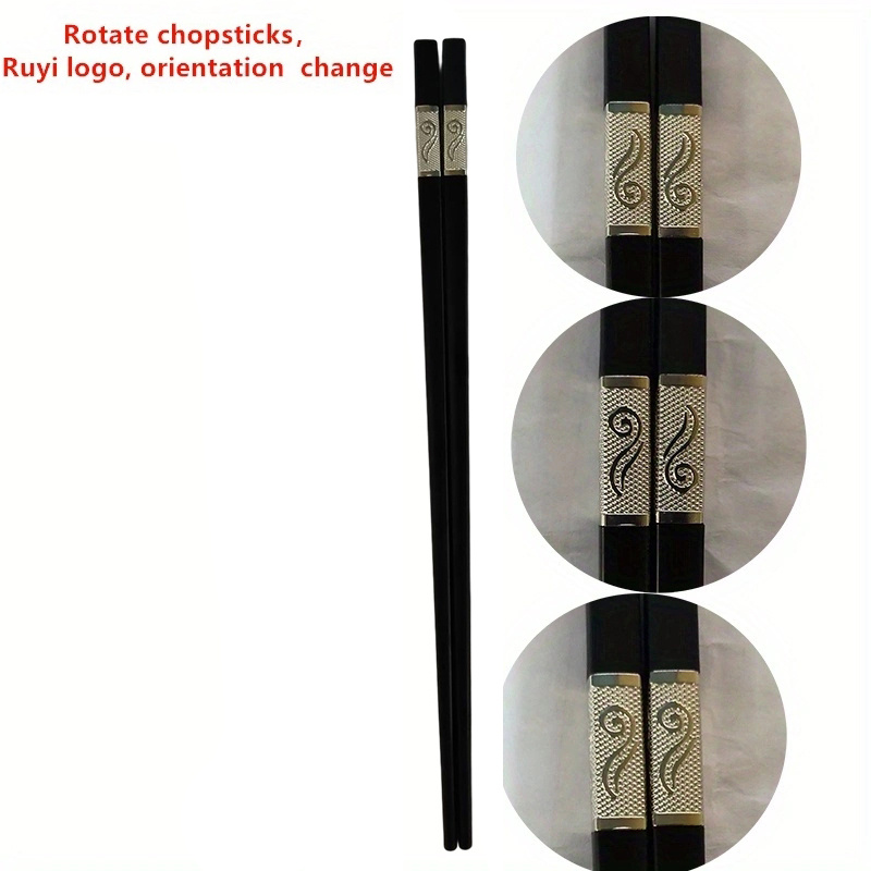  HIWARE 10 Pairs Fiberglass Chopsticks - Reusable Chopsticks  Dishwasher Safe, 9 1/2 Inches - Black : HIWARE: Home & Kitchen