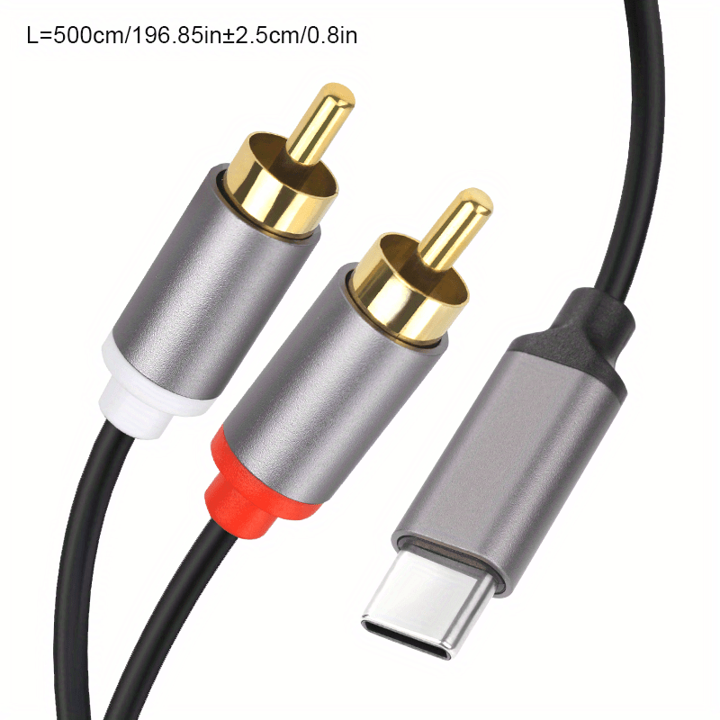 USB C to Lightning Audio Adapter Cable USB Type C Male to