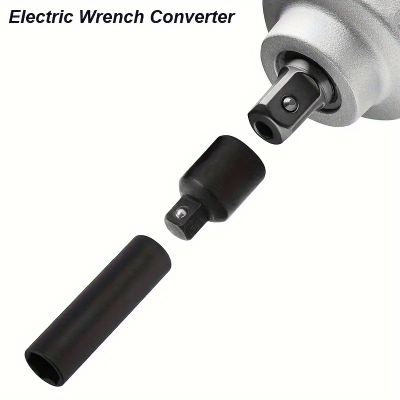 Impact Socket Adapter Set Converter Reducer Sleeve Joint Temu