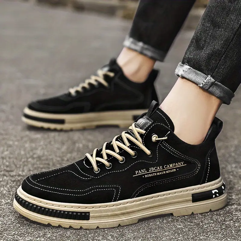 Mens Sturdy Work Boots Lace Up Boots Comfortable And Breathable Shoes Mens Sturdy Work Boots Lace Up Boots Comfortable And Breathable Shoes