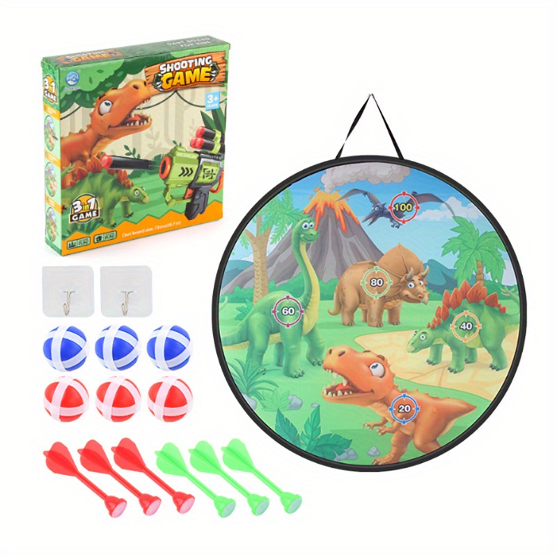 Dinosaur Shooting Toys for Boys Girls Kids Target Shooting Game Outdoor  Shooting Toys for Kids Age