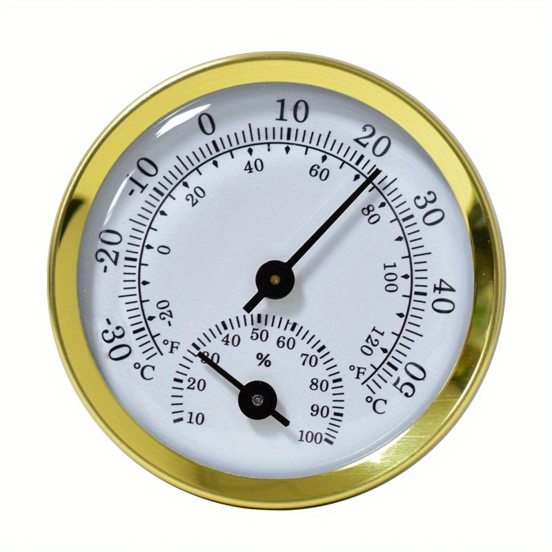 Indoor Outdoor Analog Humidity Temperature Gauge Meter Thermometer  Hygrometer