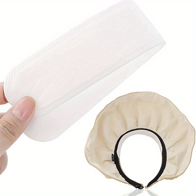 Disposable Hat Sweat Absorbing Patch Anti Sweat Pad - Temu