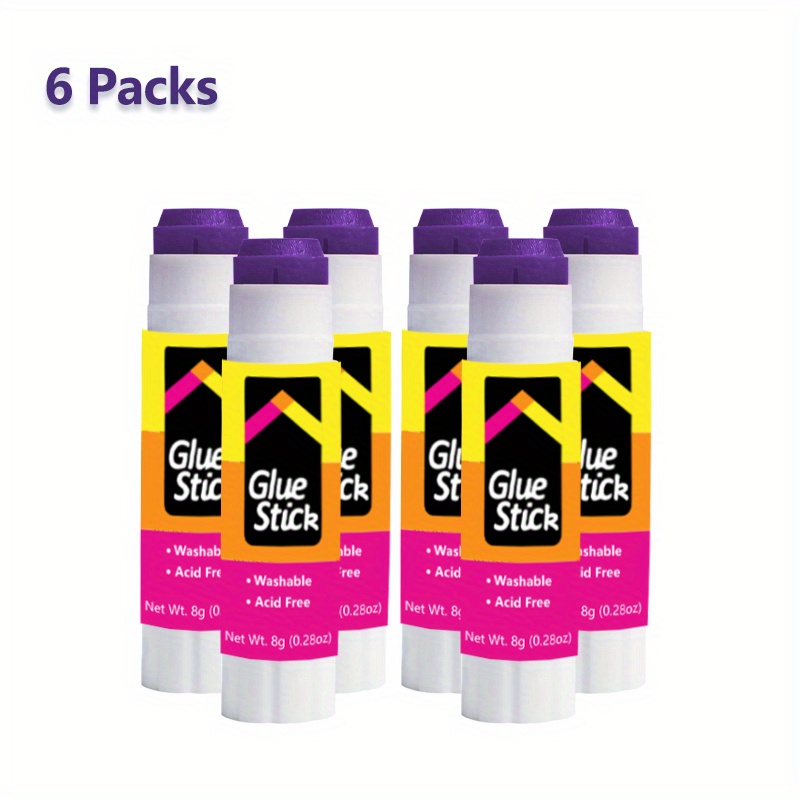 Purple Glue Sticks, Student Office Supplies High Adhesive Handmade Glue  Sticks Stationery, Handmade Multi-spec, Washable, Non-toxic, Permanent  Adhesive, - Temu