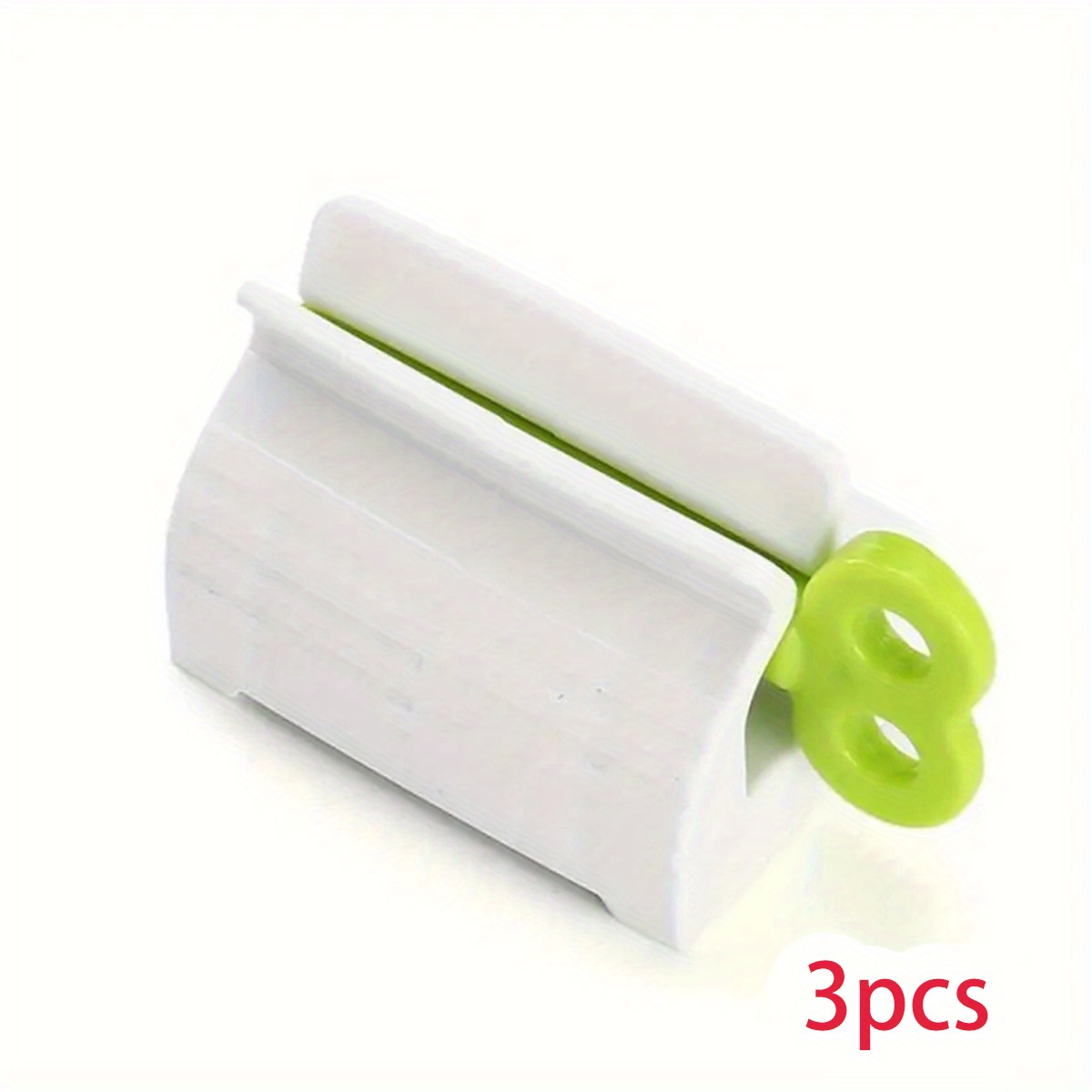 3pcs Toothpaste Dispenser Bathroom Accessories Squeezer Storage Rack